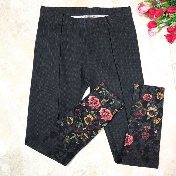 Zara Other - ZARA GIRL COLLECTION FLORAL PRINT LEGGINGS S 11/12